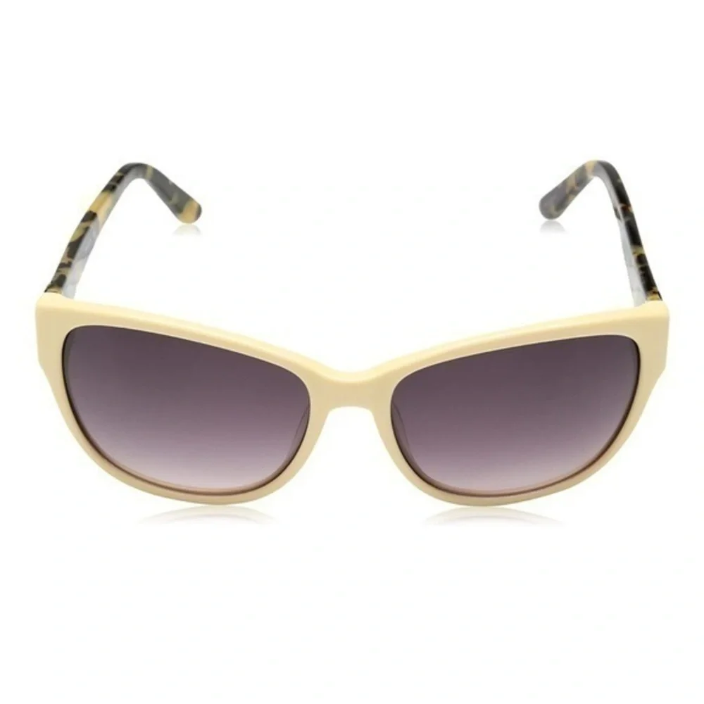OSCAR DE LA RENTA Cream SSC5138 Cateye Sunglasses 40084-1-oscar-de-la-renta-  main image 3
